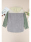 Women Snap Front Hooded Corduroy Shacket nicholesgifts