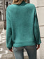Mock Neck Long Sleeve Sweater nicholesgifts