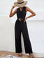 Sleeveless V-Neck Wide Leg Jumpsuit nicholesgifts