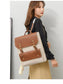 Two Tone Buckle Backpack Bag nicholesgifts