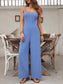 Spaghetti Strap Wide Leg Jumpsuit nicholesgifts
