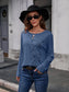 Ivy Lane Butterfly Round Neck Dropped Shoulder Blouse nicholesgifts