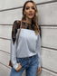 Ivy Lane Lace Long Sleeve Round Neck Tee nicholesgifts