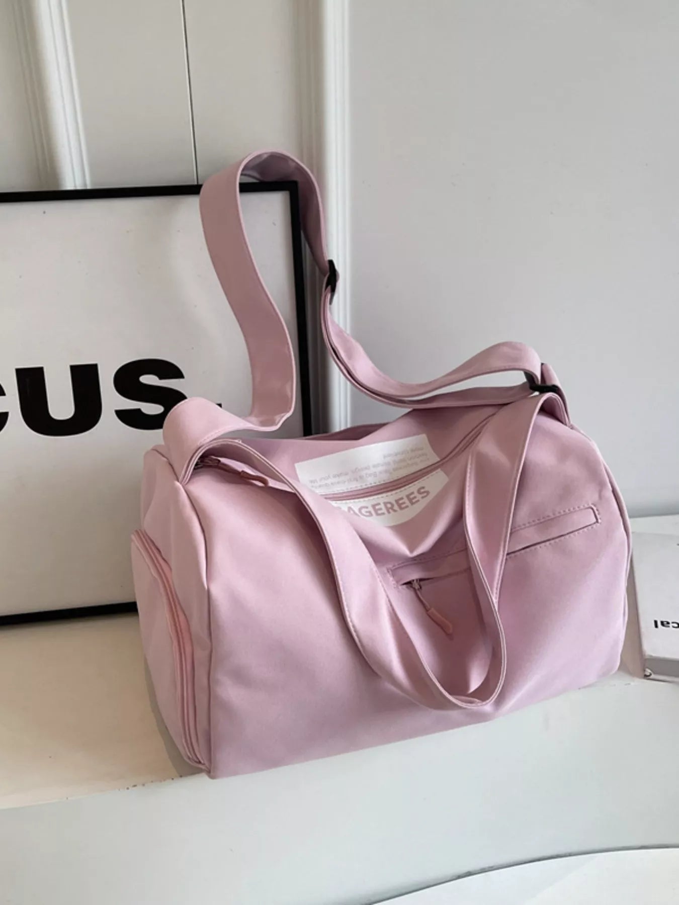 Lightweight Duffel Travel Bag with Adjustable Strap nicholesgifts