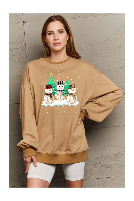Simply Love Full Size Graphic Round Neck Sweatshirt NicholesGifts