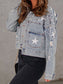 Bead Detail Denim Jacket nicholesgifts