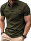 Men's Full Size Collared Neck Short Sleeve Polo Plus Size nicholesgifts