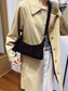 Vintage Suede Hobo Shoulder Bag nicholesgifts