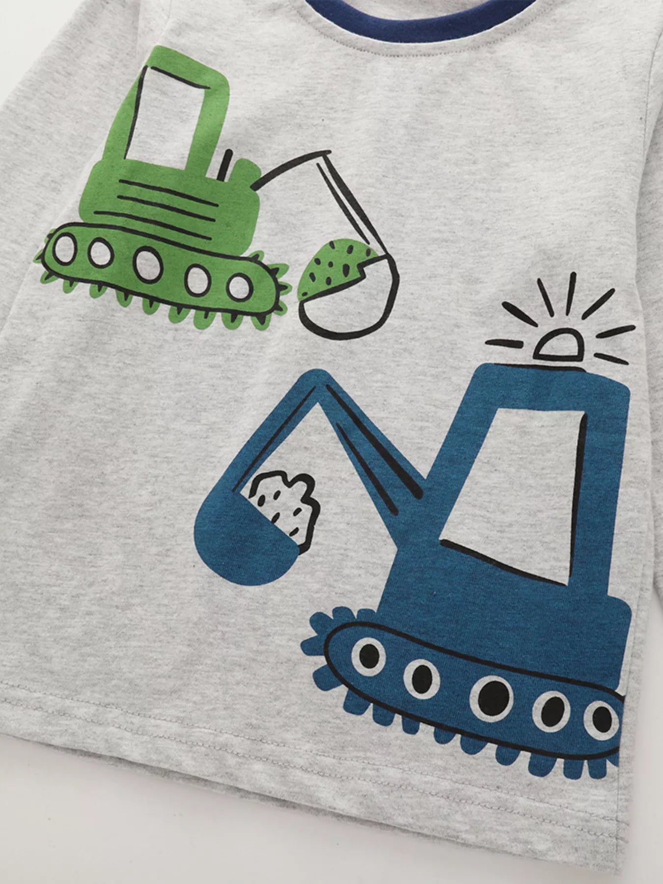 Children's Construction Vehicle Print Pajama Set NicholesGifts
