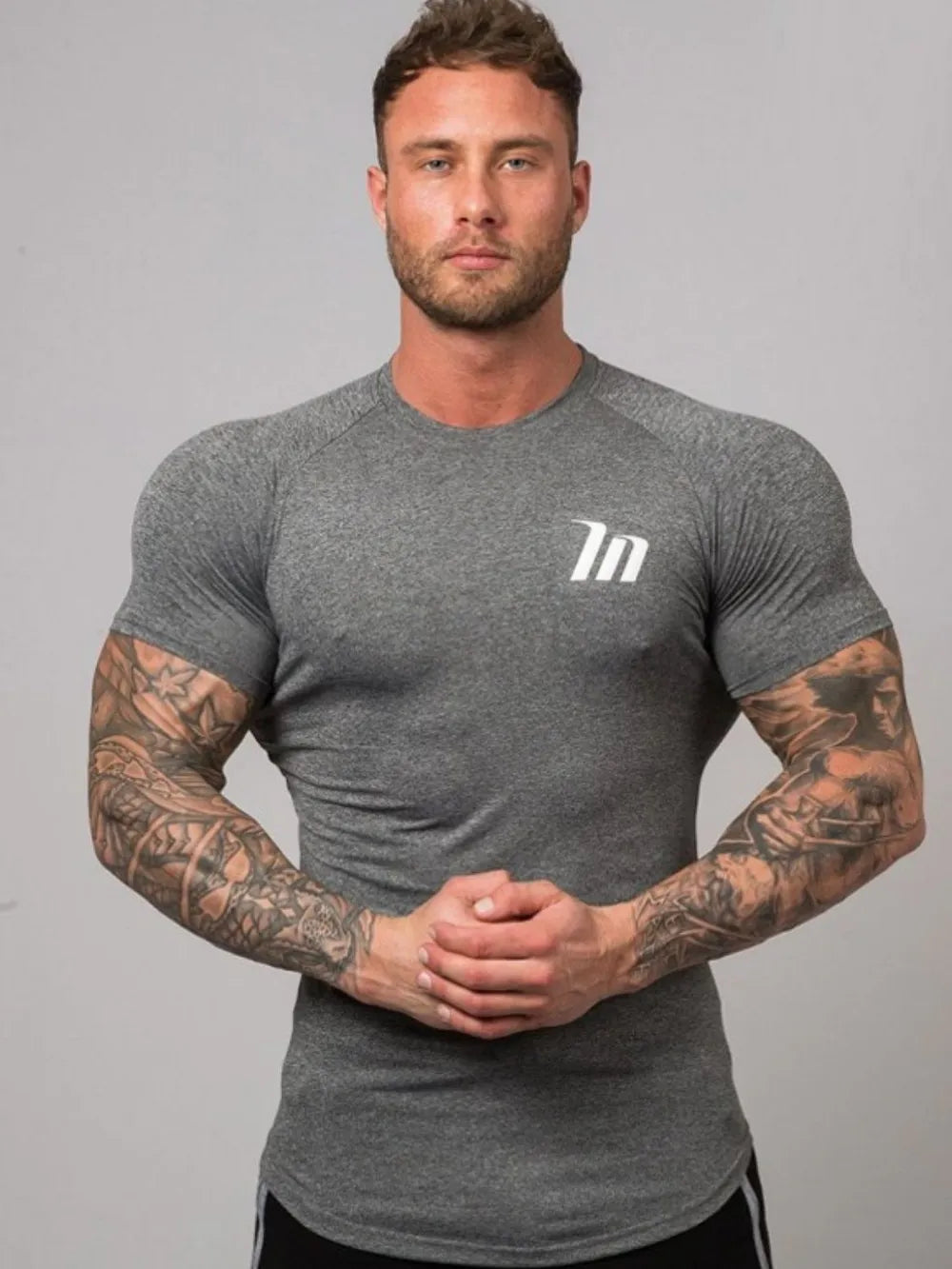 Men's Plus Size Round Neck Short Sleeve T-Shirt NicholesGifts