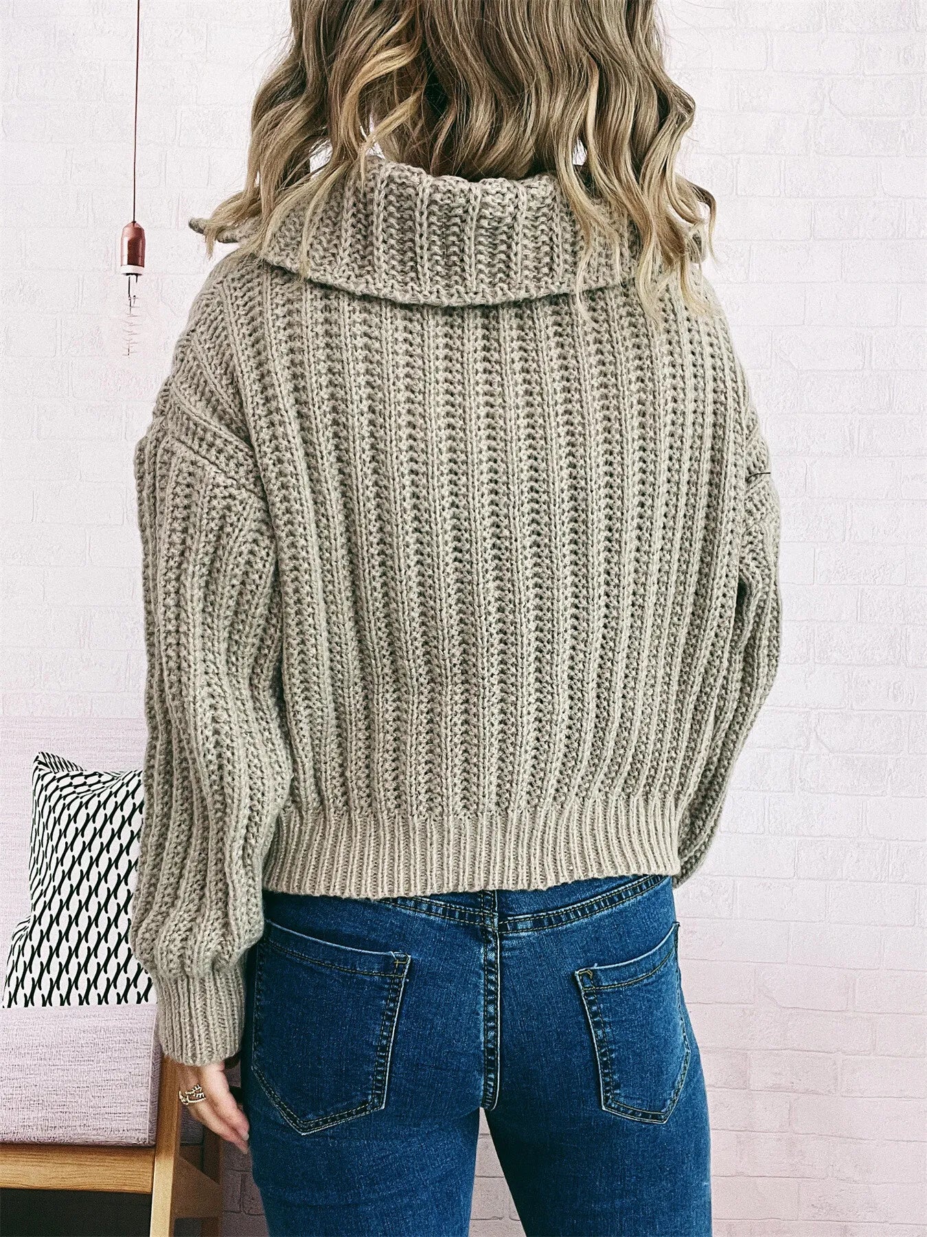 Button Up Long Sleeve Cardigan