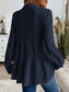 Women Striped Button-Down Tiered Shirt nicholesgifts