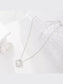 Clover Pendant Necklace Trendsi