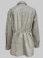 Snap Down Collared Jacket nicholesgifts