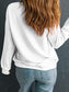 MERRY CHRISTMAS Contrast Long Sleeve Sweatshirt nicholesgifts