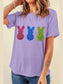 Shiny Bunny Short Sleeve T-Shirt nicholesgifts