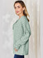 Basic Bae Full Size Ribbed Half Button Long Sleeve T-Shirt nicholesgifts