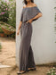 Off-Shoulder Wide Leg Jumpsuit nicholesgifts