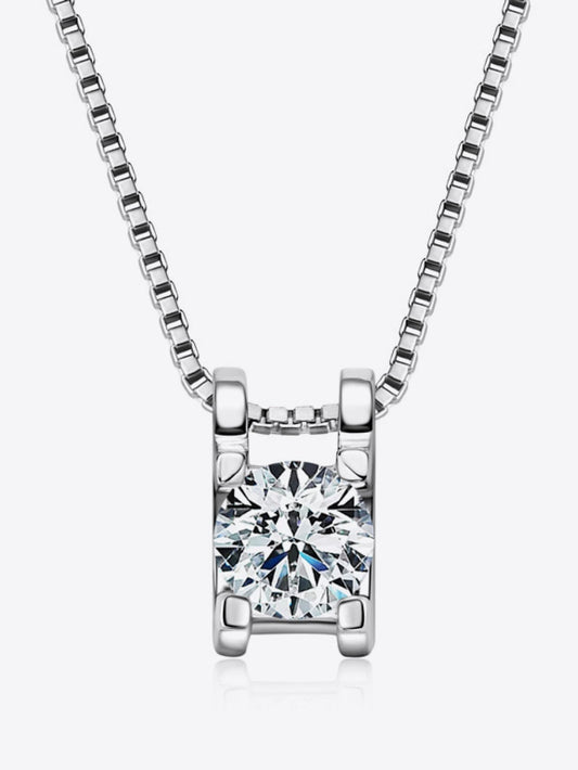 Moissanite 925 Sterling Silver Necklace