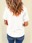 Pumpkin Graphic Round Neck Short Sleeve T-Shirt nicholesgifts