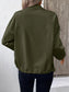 Ivy Lane Pocketed Zip Up Long Sleeve Jacket nicholesgifts