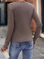 Ruched Surplice Long Sleeve T-Shirt nicholesgifts