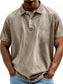 Men's Full Size Collared Neck Short Sleeve Polo Plus Size nicholesgifts