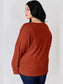Basic Bae Full Size Ribbed Half Button Long Sleeve T-Shirt nicholesgifts