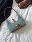 Denim Planet Decor Shoulder Bag nicholesgifts