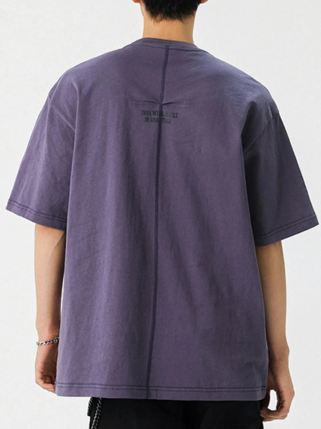 Men's Round Neck Half Sleeve T-Shirt Trendsi