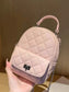 Quilted Mini Backpack Bag nicholesgifts
