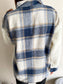 Fuzzy Button Up Long Sleeve Jacket nicholesgifts