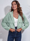 Drawstring Hooded Zip Up Jacket with Pockets nicholesgifts