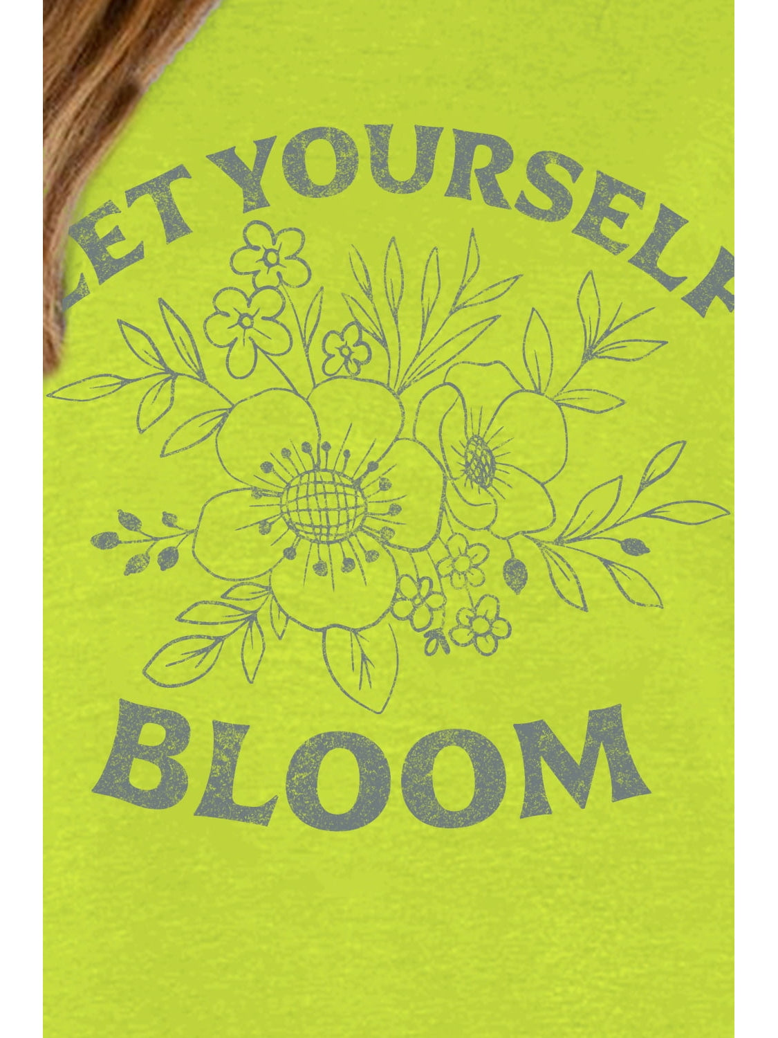 Women Simply Love Full Size Let Yourself Bloom Graphic Sweatshirt nicholesgifts