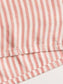 Striped Collared Neck Long Sleeve Top and Shorts Lounge Set nicholesgifts