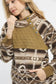 Umgee Aztec Print Sherpa Pullover Trendsi