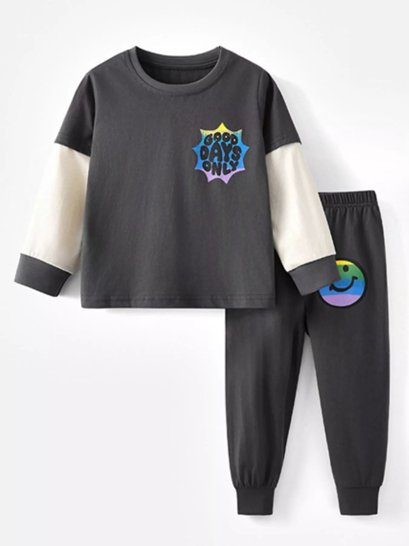 Children's Round Neck Top and Pants Set NicholesGifts