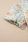 Frill Notched Puff Sleeve Dress nicholesgifts