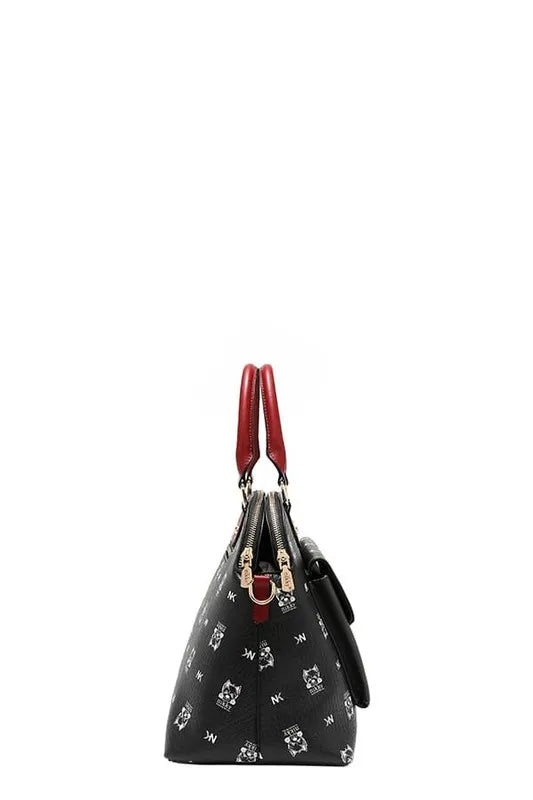 Nicole Lee USA Eco-Leather Cat Dome Bag Trendsi