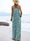 Full Size Floral Print Wide Leg Casual Jumpsuit Plus Size nicholesgifts