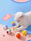 Interactive Flower Design Squeaky Pet Sound Toy nicholesgifts