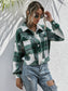 Ivy Lane Plaid Dropped Shoulder Shirt Jacket nicholesgifts