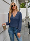 V-Neck Long Sleeve T-Shirt nicholesgifts