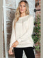 Round Neck Rib-Knit Sweater Trendsi