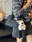 Polka Dot Convertible Shoulder Bag nicholesgifts