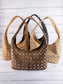 Fame Multi Rivet Studded Shoulder Bag nicholesgifts