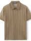 Men's Plus Size Button Down Short Sleeve Shirt nicholesgifts