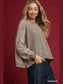 Umgee Mineral Wash French Terry Sweatshirt nicholesgifts