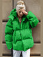 Pocketed Zip Up Hooded Puffer Jacket nicholesgifts
