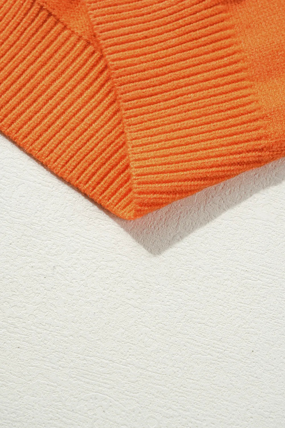 THANKSGIVING Round Neck Dropped Shoulder Sweater Trendsi